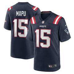 Marte Mapu Game Jersey - New England Patriots Jerseys