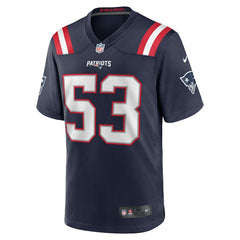 Christian Elliss Game Jersey - New England Patriots Jerseys