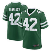 Thomas Hennessy Team Game Jersey - New York Jets Jerseys