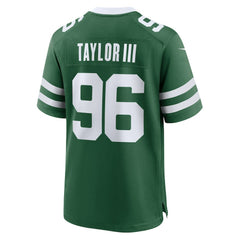 Leonard Taylor III Team Game Jersey - New York Jets Jerseys