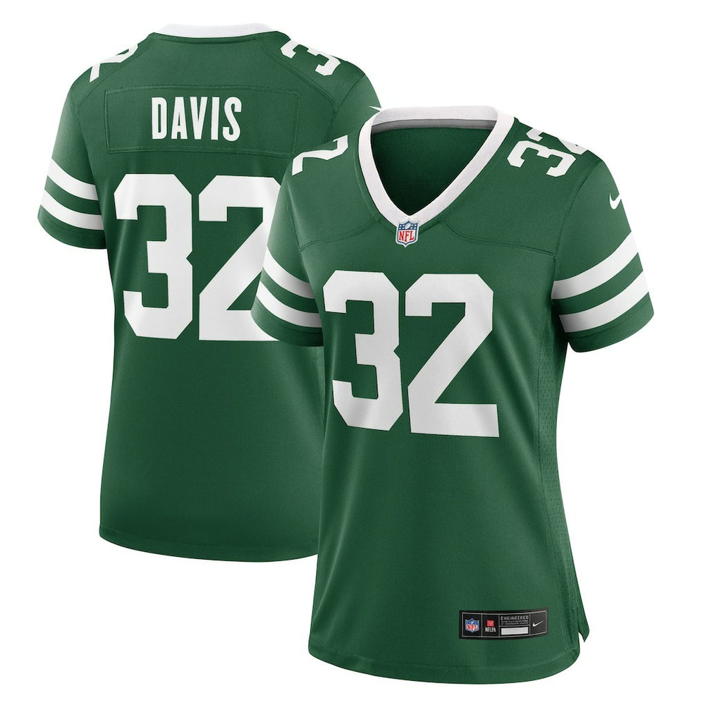 Isaiah Davis Women's Game Jersey - New York Jets Jerseys