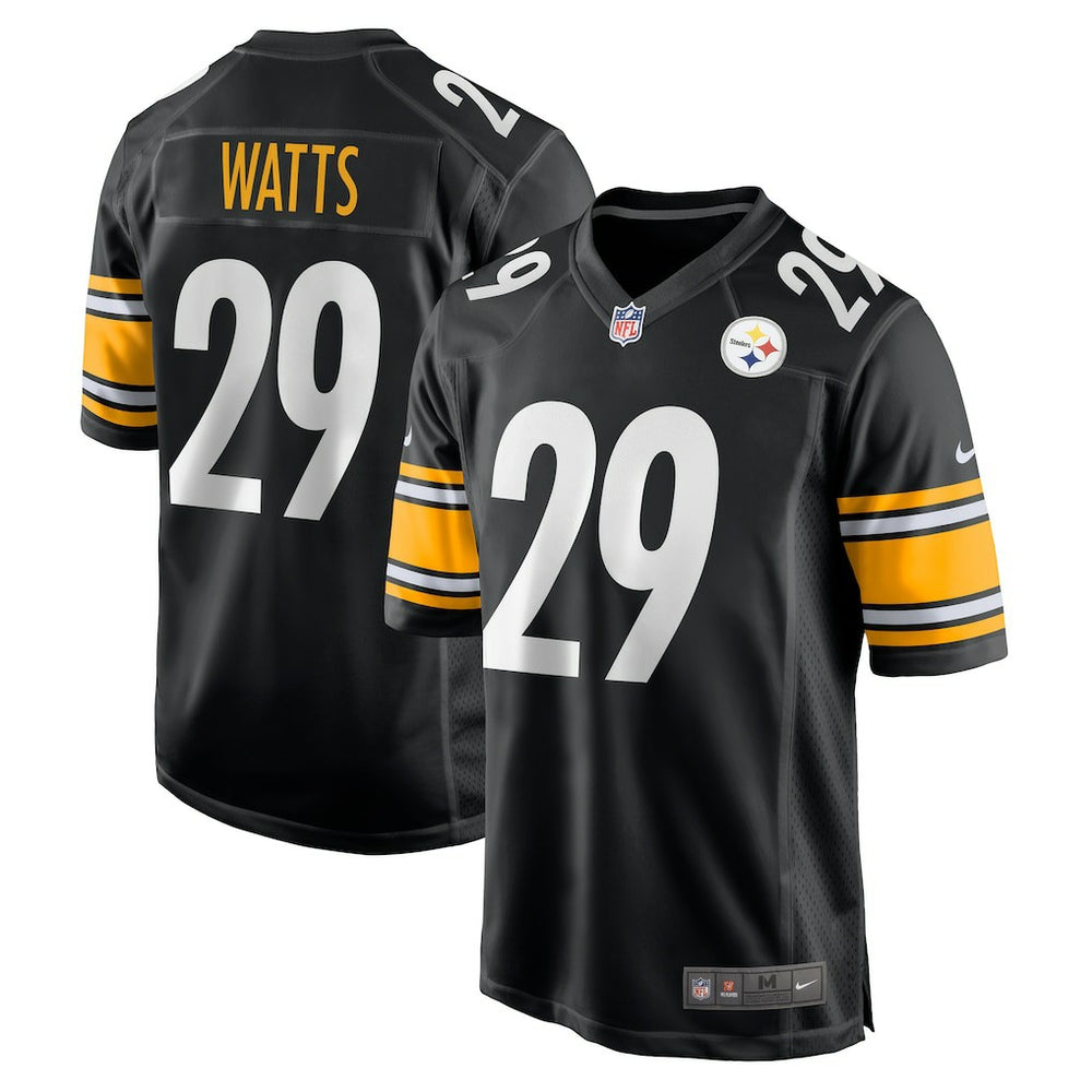 Ryan Watts Game Jersey - Pittsburgh Steelers Jerseys
