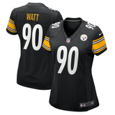 T.J. Watt Women's Team Game Jersey - Pittsburgh Steelers Jerseys