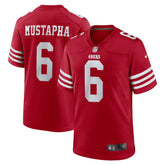 Malik Mustapha Game Jersey - San Francisco 49ers Jerseys