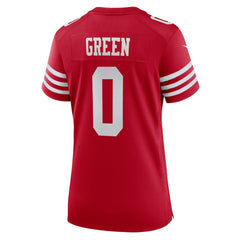 Renardo Green Women's Team Game Jersey - San Francisco 49ers Jerseys