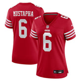 Malik Mustapha Women's Team Game Jersey - San Francisco 49ers Jerseys