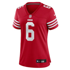 Malik Mustapha Women's Team Game Jersey - San Francisco 49ers Jerseys
