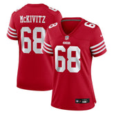 Colton McKivitz Women's Team Game Jersey - San Francisco 49ers Jerseys