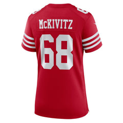 Colton McKivitz Women's Team Game Jersey - San Francisco 49ers Jerseys