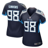 Jeffery Simmons Women's Alternate Game Jersey - Tennessee Titans Jerseys