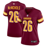 Jeremy McNichols Women's Team Game Jersey - Washington Commanders Jerseys