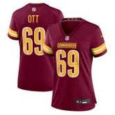 Tyler Ott Women's Team Game Jersey - Washington Commanders Jerseys