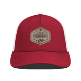 NHL Carolina Hurricanes Men's Levelwear Faux Leather Patch Structured Adjustable Hat