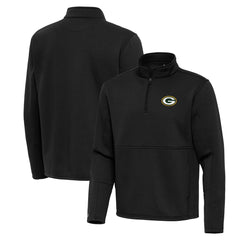 Antigua Twist Quarter-Zip Pullover Jacket - Green Bay Packers Pullover