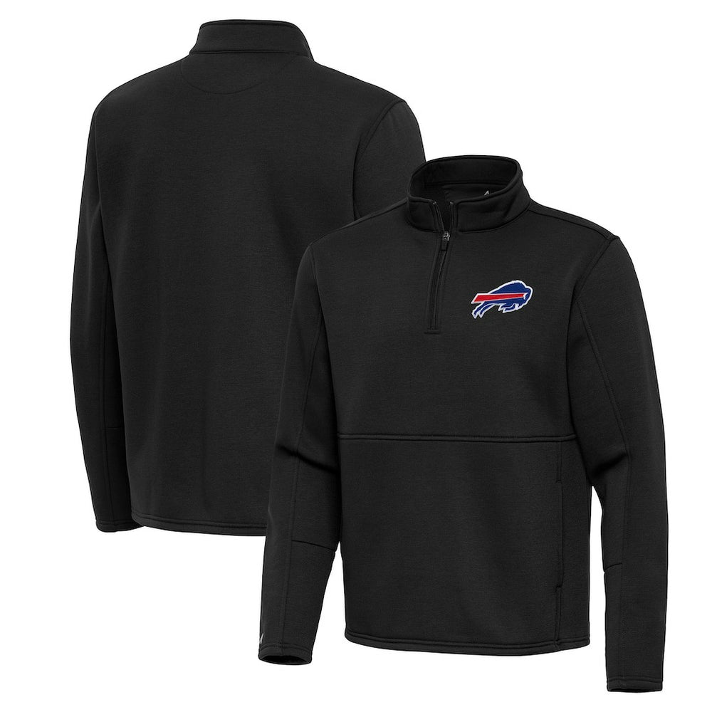 Antigua Twist Quarter-Zip Pullover Jacket - Buffalo Bills Pullover