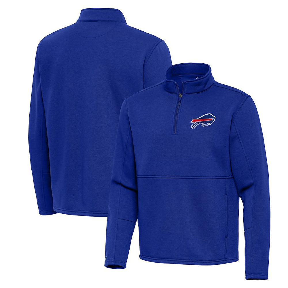 Antigua Twist Quarter-Zip Pullover Jacket - Buffalo Bills Pullover
