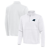 Antigua Twist Quarter-Zip Pullover Jacket - Carolina Panthers Pullover