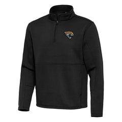 Antigua Twist Quarter-Zip Pullover Jacket - Jacksonville Jaguars Pullover