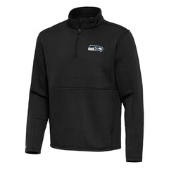 Antigua Twist Quarter-Zip Pullover Jacket - Seattle Seahawks Pullover