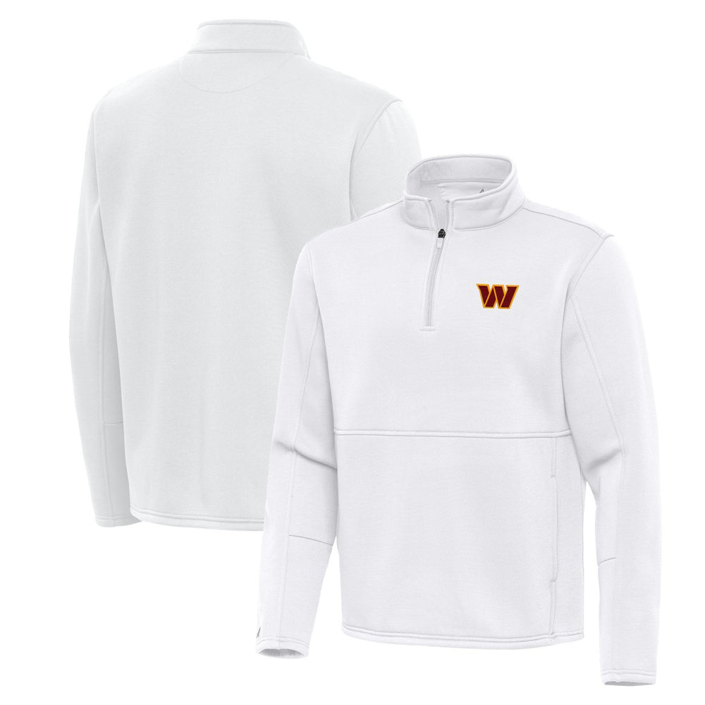 Antigua Twist Quarter-Zip Pullover Jacket - Washington Commanders Pullover