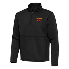 Antigua Twist Quarter-Zip Pullover Jacket - Washington Commanders Pullover