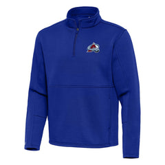 NHL Colorado Avalanche Antigua Twist Quarter-Zip Pullover Jacket