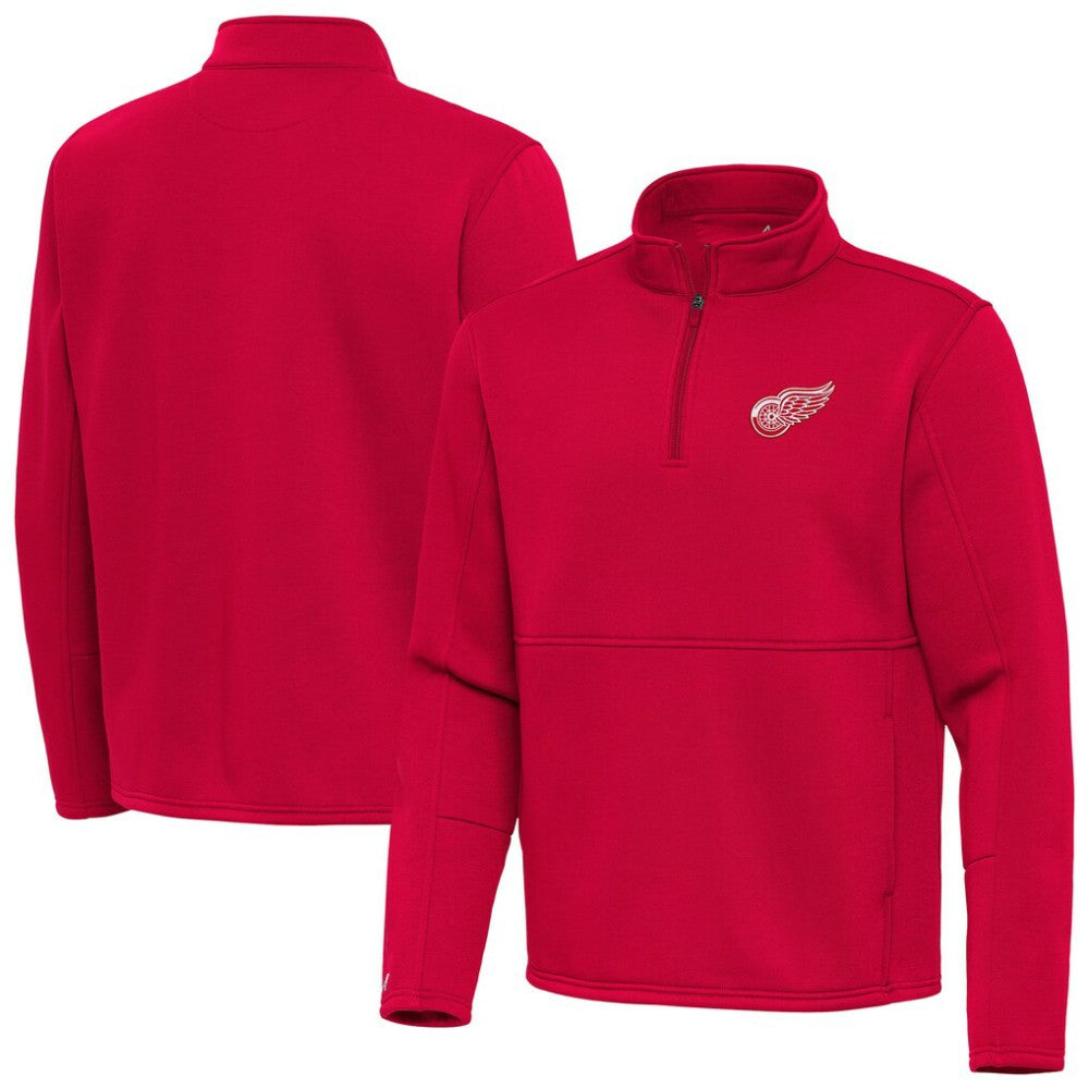 NHL Detroit Red Wings Antigua Twist Quarter-Zip Pullover Jacket