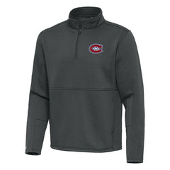 NHL Montreal Canadiens Antigua Twist Quarter-Zip Pullover Jacket