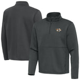 NHL Nashville Predators Antigua Twist Quarter-Zip Pullover Jacket