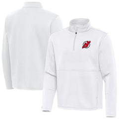 NHL New Jersey Devils Antigua Twist Quarter-Zip Pullover Jacket