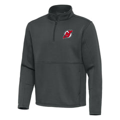 NHL New Jersey Devils Antigua Twist Quarter-Zip Pullover Jacket