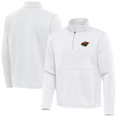 NHL Minnesota Wild Antigua Twist Quarter-Zip Pullover Jacket