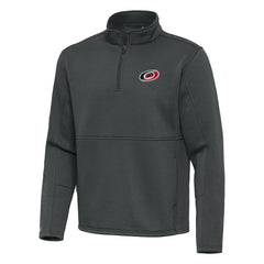 NHL Carolina Hurricanes Antigua Twist Quarter-Zip Pullover Jacket