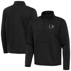 NHL Philadelphia Flyers Antigua Twist Quarter-Zip Pullover Jacket