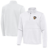 NHL Pittsburgh Penguins Antigua Twist Quarter-Zip Pullover Jacket