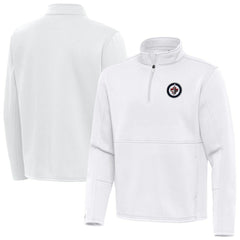 NHL Winnipeg Jets Antigua Twist Quarter-Zip Pullover Jacket