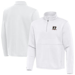 NHL Anaheim Ducks Antigua Twist Quarter-Zip Pullover Jacket