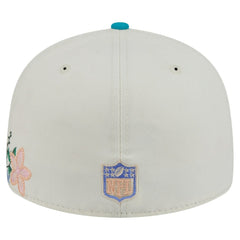 Tonal Floral 59FIFTY Fitted Hat - Miami Dolphins Hats