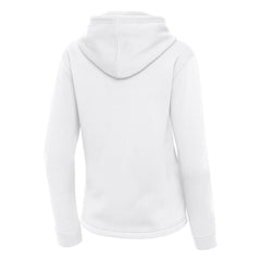 White Detroit Tigers Antigua Women's Contemporary Quarter-Zip Hoodie