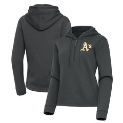 Pewter Athletics Antigua Women's Contemporary Quarter-Zip Hoodie