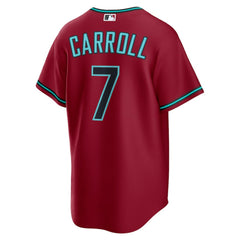 Red Corbin Carroll Arizona Diamondbacks Nike Alternate 2 Replica Jersey