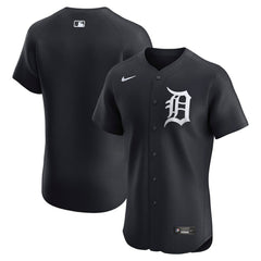 Navy Detroit Tigers Nike Alternate 2 Elite Jersey