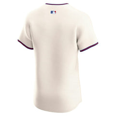 Cream Philadelphia Phillies Nike Alternate 2 Elite Jersey
