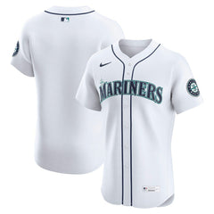 White Seattle Mariners Nike Home Elite Jersey