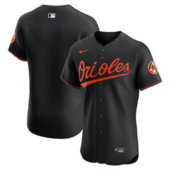 Black Baltimore Orioles Nike Alternate Elite Jersey