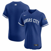 Royal Kansas City Royals Nike Alternate 2 Elite Jersey