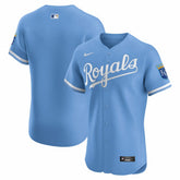 Light Blue Kansas City Royals Nike Alternate Elite Jersey