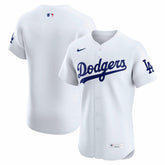 White Los Angeles Dodgers Nike Home Elite Jersey