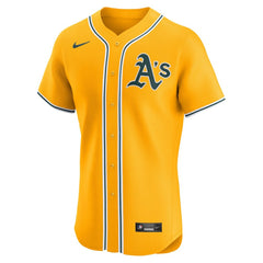 Gold Athletics Nike Alternate 2 Elite Jersey