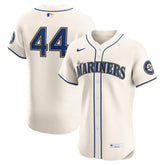 Cream Julio Rodríguez Seattle Mariners Nike Alternate 2 Elite Player Jersey